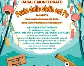 Il 9 luglio a Casale Monferrato occhi puntati al cielo con la “Festa delle stelle sul Po”