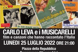 Il 25 luglio a Bergamasco la serata “Carlo Leva e i Musicarelli”