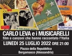 Il 25 luglio a Bergamasco la serata “Carlo Leva e i Musicarelli”