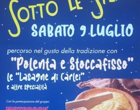 A Silvano d’Orba il 9 luglio un percorso nel gusto con la “Serata sotto le Stelle”