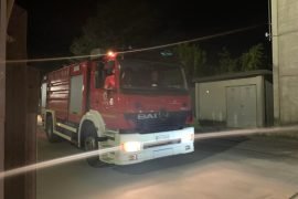 Incendio alla discarica di Castelceriolo: tempestivo l’intervento dei Vigili del Fuoco