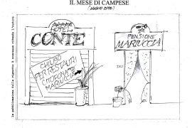 Le vignette di luglio firmate dall’artista Ezio Campese