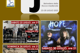 Visone in Jazz 2022: il 30 luglio concerto di Fabrizio Poggi ed Enrico Pesce