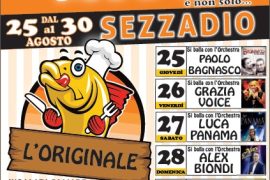 Dal 25 al 30 agosto la Sagra del fritto misto (e non solo…) a Sezzadio