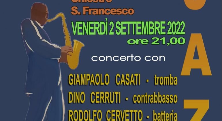 Il 2 settembre gli “Amici di Acqui in Jazz” ricordano Francesco Telese con un concerto