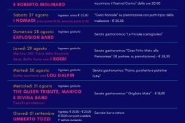 Umberto Tozzi, Eiffel 65, Nomadi e Lou Dalfin al Festival Contro 2022