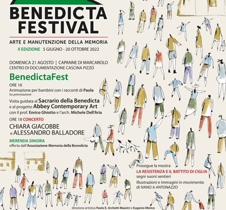 Il 21 agosto il “BenedictaFest”, la festa-concerto del Benedicta Festival