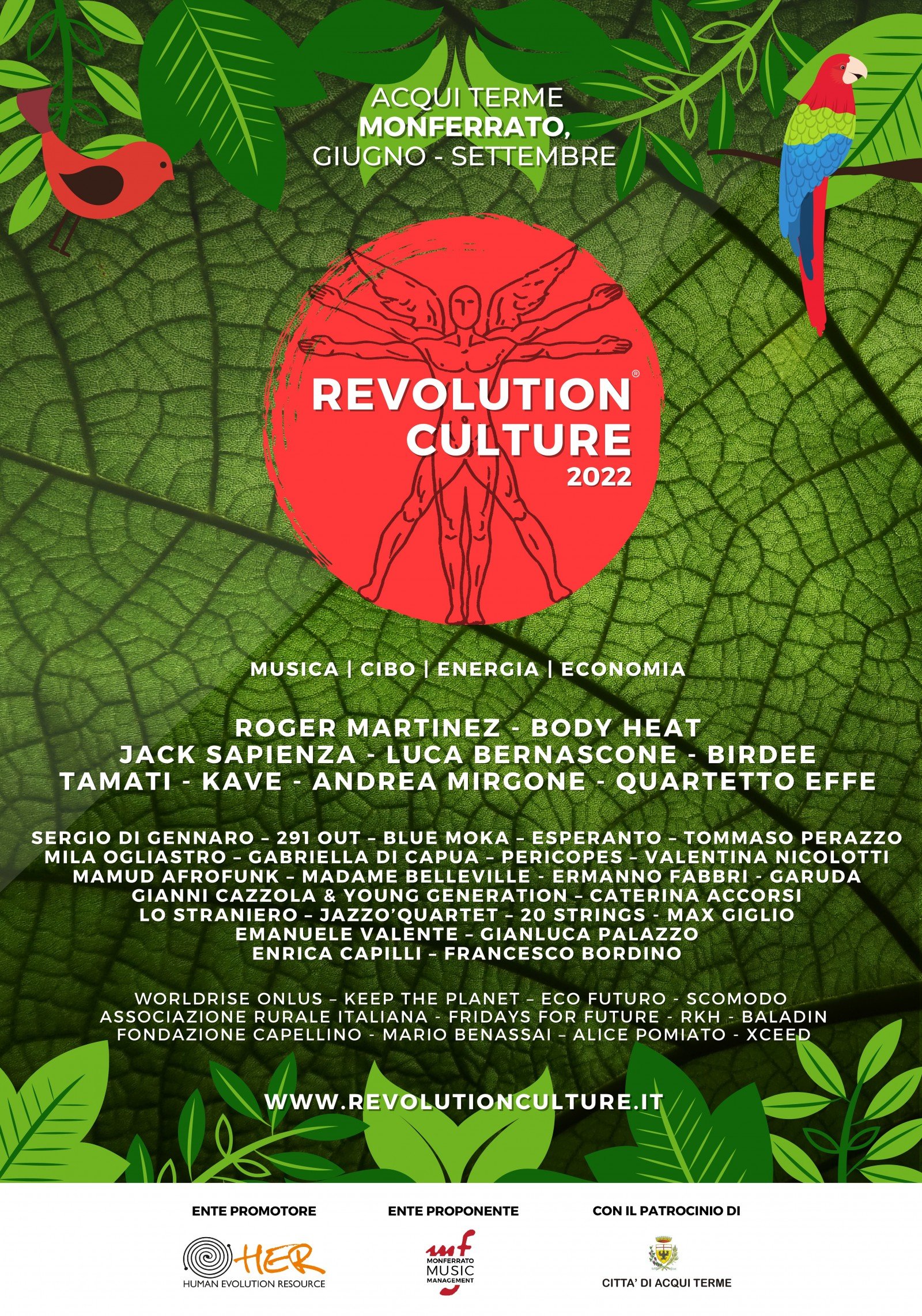 Venerdì 2 settembre ad Acqui la musica di Luca Bernascone per “Revolution Culture”
