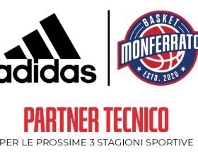 Adidas sarà il nuovo partner tecnico della Novipiù Monferrato Basket
