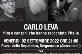 Venerdì 2 settembre a Bergamasco l’incontro musicale “Carlo Leva – Film e canzoni che hanno raccontato l’Italia”