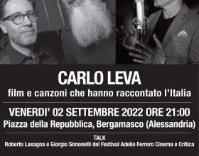 Venerdì 2 settembre a Bergamasco l’incontro musicale “Carlo Leva – Film e canzoni che hanno raccontato l’Italia”