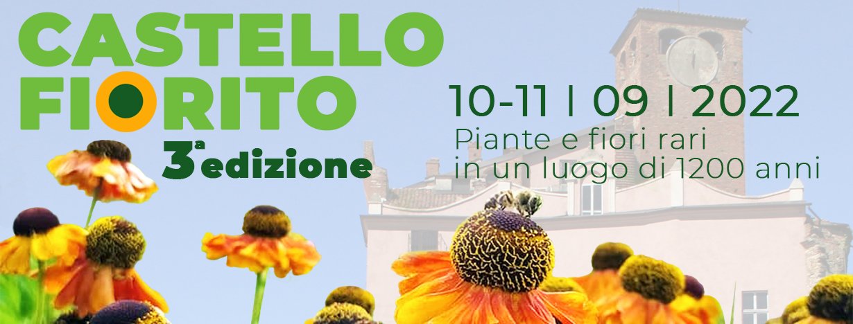 Il 10 e l’11 settembre a San Giorgio Monferrato torna la mostra florovivaistica “Castello Fiorito”