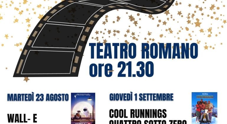 Ad Acqui Terme martedì 23 agosto “Wall-E” per “Cinemando sotto le stelle”