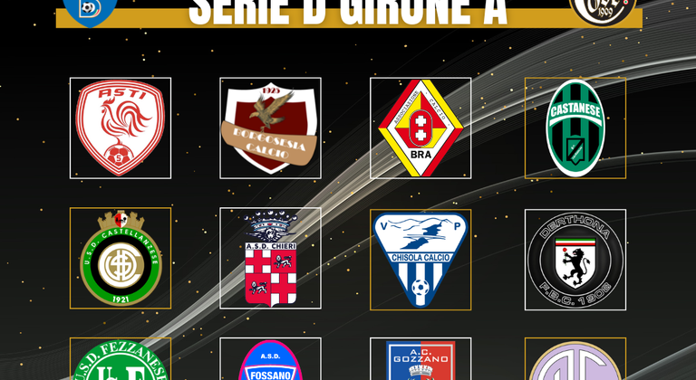 Usciti i gironi di Serie D: ecco chi affronteranno Casale FBC e Derthona