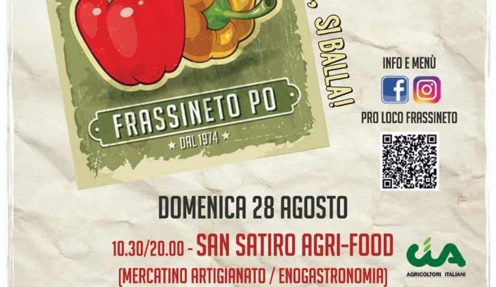 Dal 25 al 28 agosto a Frassineto Po la 49esima Sagra del Peperone