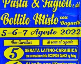 Dal 5 al 7 agosto a Castelspina la decima edizione della Sagra della Pasta e Fagioli e del Bollito Misto