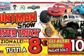 Dal 1° al 5 settembre ad Alessandria i motori rombano con lo “Stuntman Show Monster Truck”