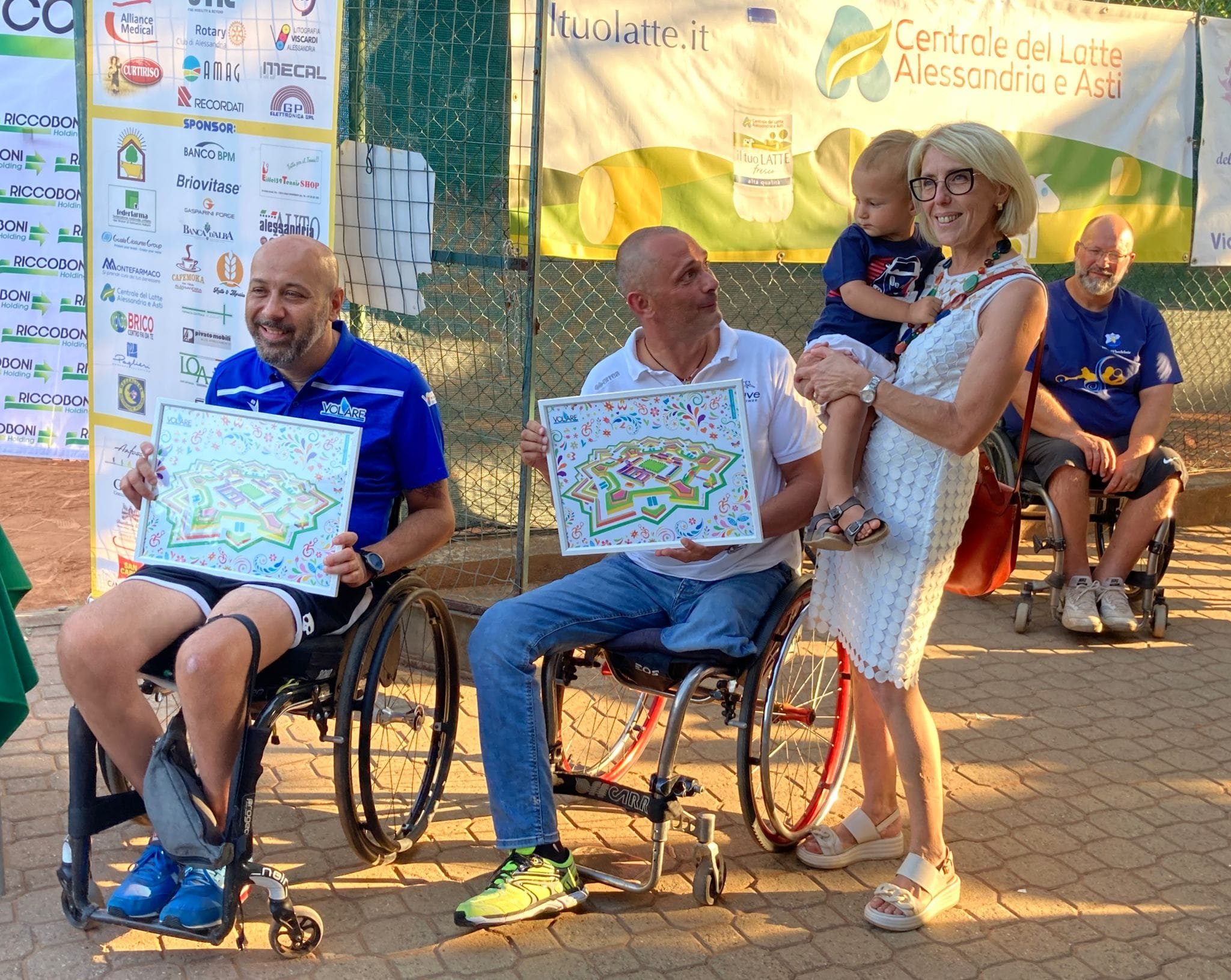 Tennis in Carrozzina: i vincitori e le foto del torneo nazionale ad Alessandria