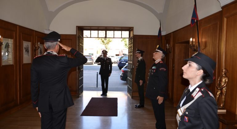 Il Comandante Carabinieri Piemonte e Valle d’Aosta in visita al Comando Provinciale di Alessandria