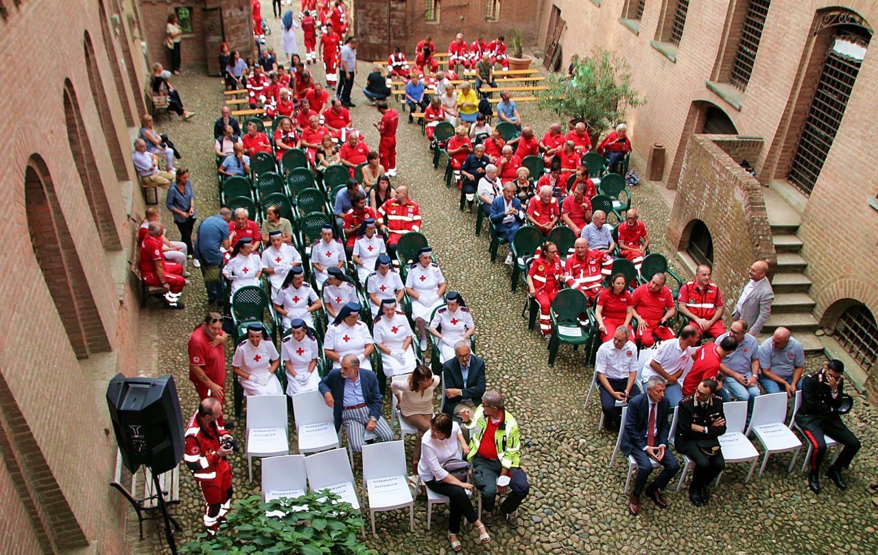 I volontari della Croce Rossa premiati a Piovera [FOTO]