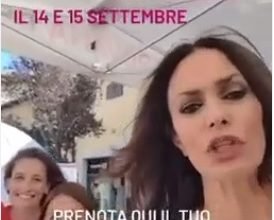 La Carovana della prevenzione del tumore al seno all’Outlet di Serravalle: il messaggio social di Maria Grazia Cucinotta