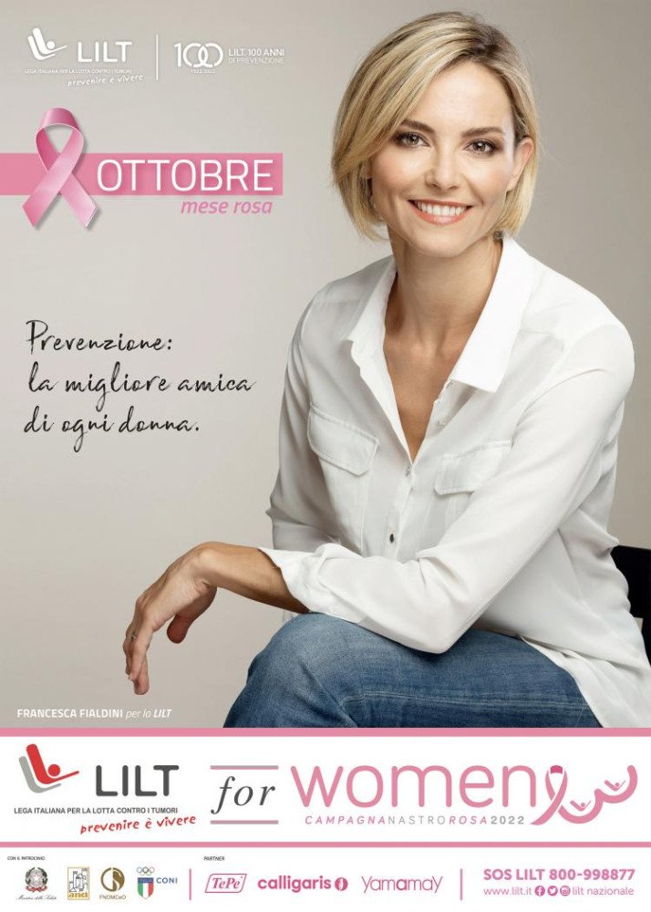 Ottobre è il mese rosa: la campagna Lilt per la prevenzione del tumore al seno