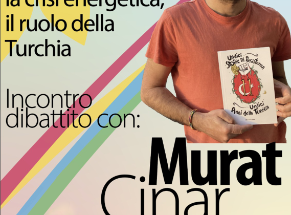 Venerdì 9 settembre a Tortona il dibattito incontro con il giornalista turco Murat Cinar
