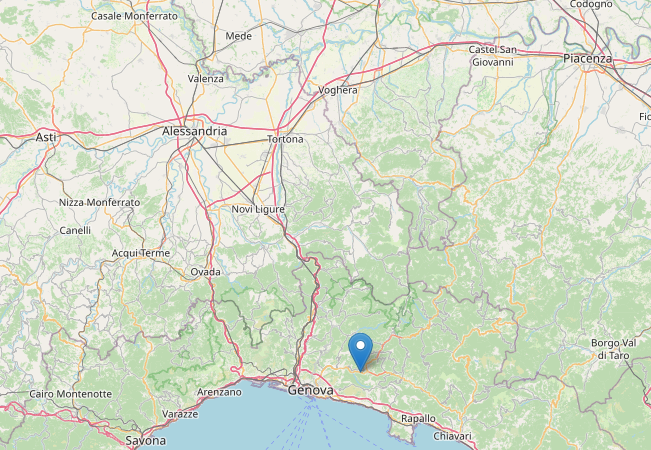 Scossa di terremoto in Liguria: avvertita anche in provincia