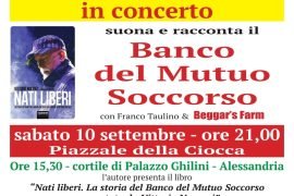 A Cassine il 10 settembre “Vittorio Nocenzi suona e racconta il Banco del Mutuo Soccorso”