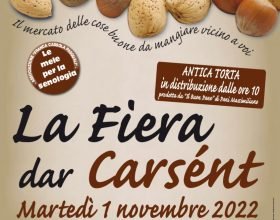 Il 1° novembre la Fiera “Dar Carsent” a Castelnuovo Scrivia