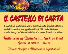 Il 31 ottobre Halloween in Biblioteca a Castelnuovo Scrivia