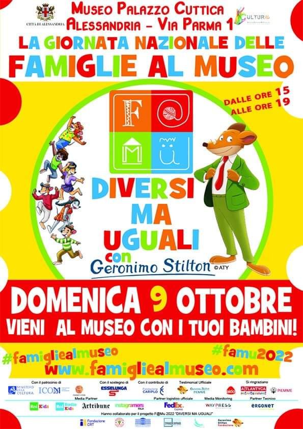 Domenica 9 ottobre “Famiglie al Museo” a Palazzo Cuttica con tante iniziative per i più piccoli
