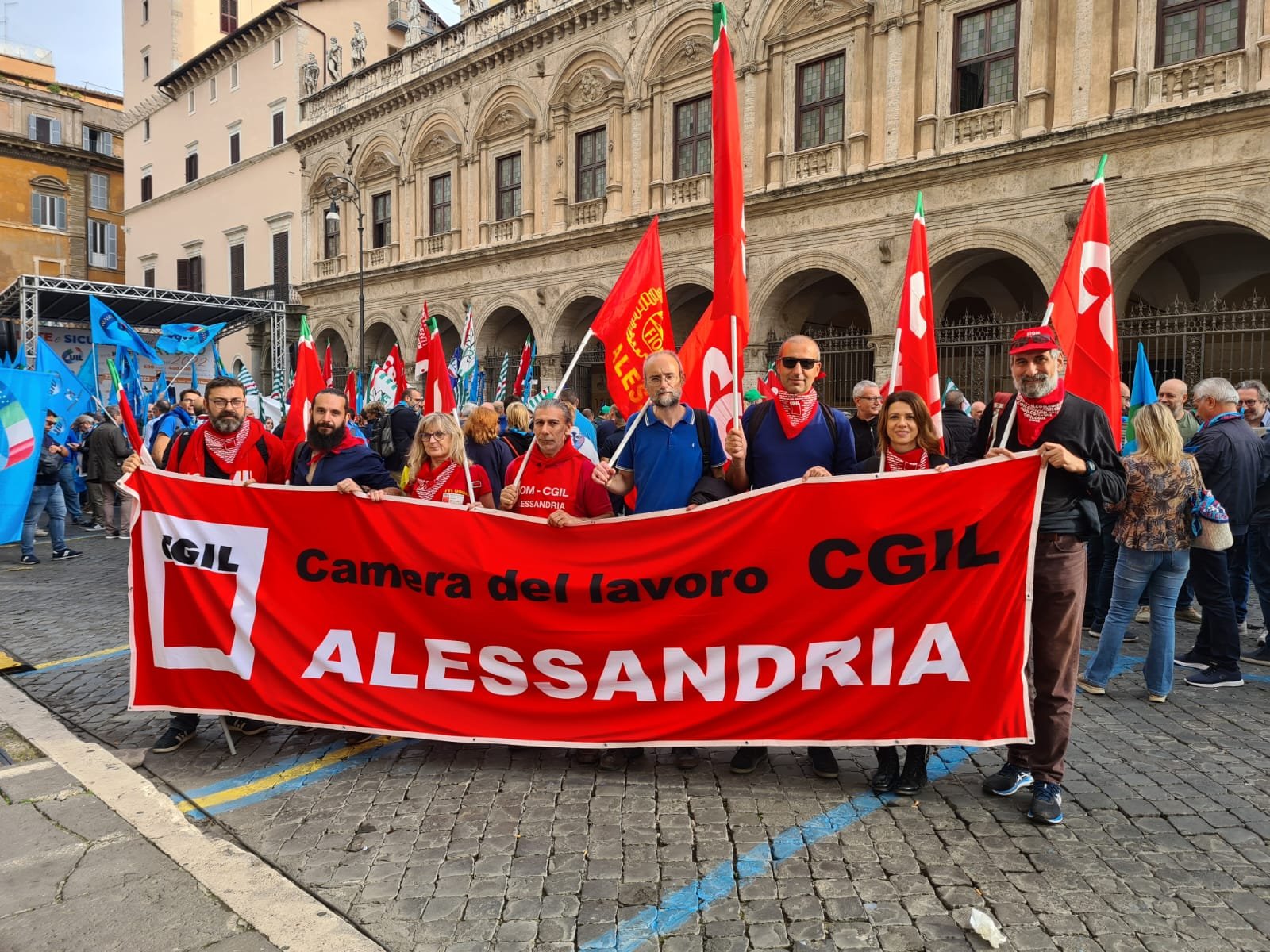 Anche la Cgil di Alessandria a Roma per chiedere “salute e sicurezza” sui luoghi di lavoro