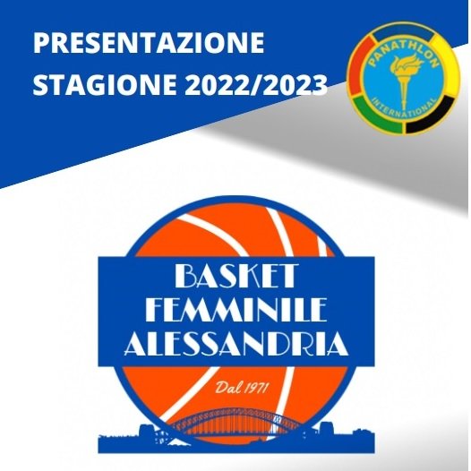 Il 26 ottobre al Centogrigio Basket Femminile Alessandria presenta la stagione 2022/2023