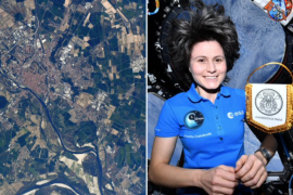 Samantha Cristoforetti saluta Pavia e l’Università dalla Stazione Spaziale Internazionale