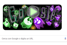 Il doodle di Google per Halloween 2022