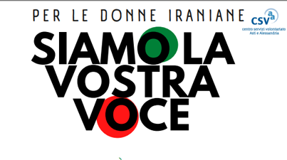 Anche Alessandria sostiene le donne iraniane: incontri e una marcia per la libertà