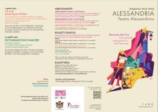 Gli spettacoli della stagione teatrale del Comune di Alessandria