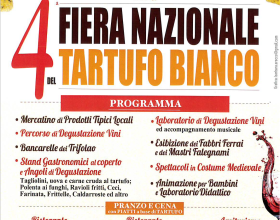 Domenica 23 ottobre la Fiera Nazionale del Tartufo Bianco a Trisobbio