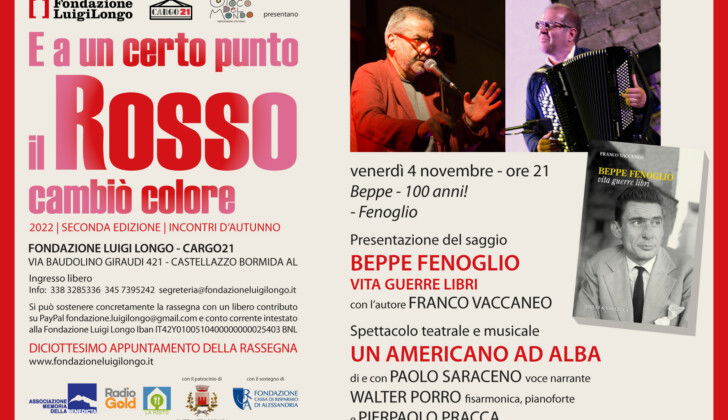 Il 4 novembre alla Fondazione Luigi Longo serata dedicata a Beppe Fenoglio