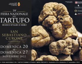 Per due domeniche, il 20 e 27 novembre, a San Sebastiano Curone la Fiera Nazionale del Tartufo