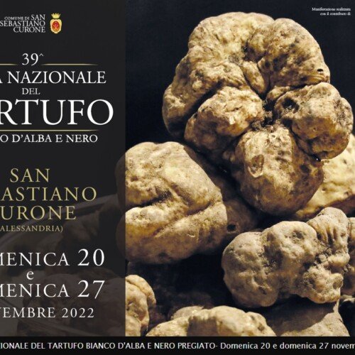 Per due domeniche, il 20 e 27 novembre, a San Sebastiano Curone la Fiera Nazionale del Tartufo