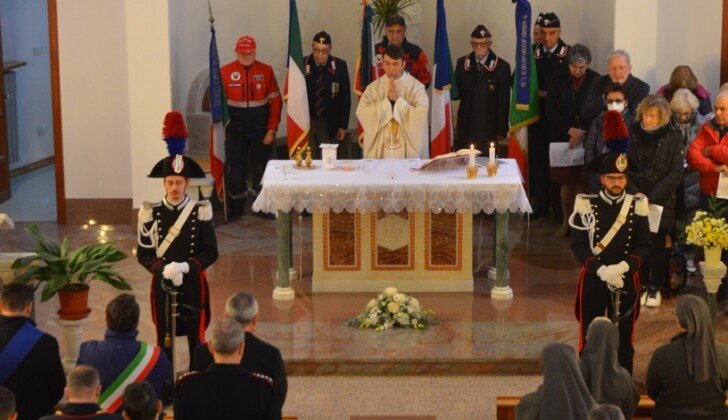 Celebrata a Mornese la Virgo Fidelis, patrona dell’Arma dei Carabinieri