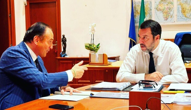 Alberto Cirio a Roma col ministro Salvini: “Si è parlato anche di Terzo Valico e zona logistica di Alessandria”