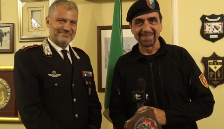 L’inviato Valerio Staffelli mostra il lavoro dei Carabinieri di Alessandria