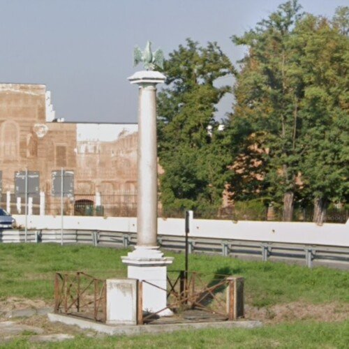 Per rilanciare Marengo anche la colonna sarà restaurata, Provincia: “Abbiamo chiesto un preventivo”