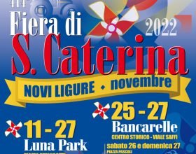 Dal 25 al 27 novembre la Fiera di Santa Caterina a Novi Ligure