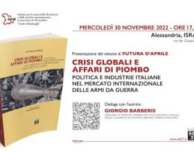 “Crisi globali e affari di piombo”. Il 30 novembre Futura D’Aprile presenta il suo libro all’Isral