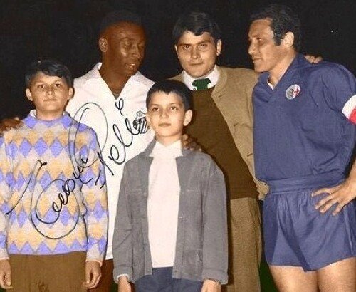 Addio a Pelé, leggenda dello sport: quando nel 1968 sfidò i Grigi e incantò il Moccagatta