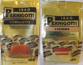 Pernigotti: Ministero della Salute richiama a scopo precauzionale alcune confezioni di gianduiotti e cremini